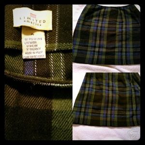 Limited Plaid Mini Skirt